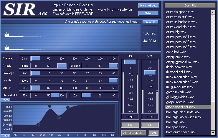 Impulse response altiverb 6