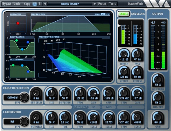 arts acoustic reverb vs. space designer