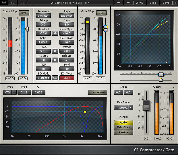 waves ssl e channel on vocals