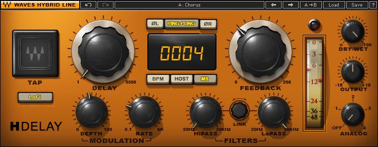 Waves H-Delay Hybrid Delay