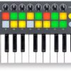 Novation Launchkey 25-Key Mini Compact Instrument and USB MIDI Controller Keyboard for iPad, Mac and PC