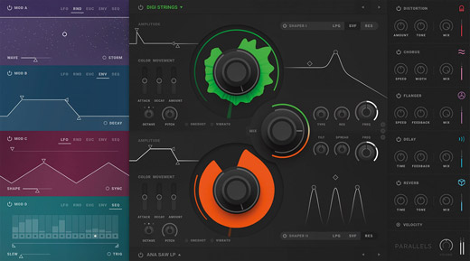 softube parallels synth plugin
