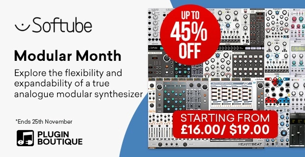 Softube Modular Month Sale banner
