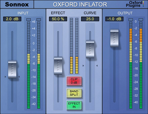 sonnox oxford inflator v3 saturation plugin